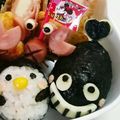 ジル子's cooksnap of when they made にひひッ♪naクジラさん＊簡単キャラ弁.