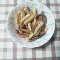 アタックひめちゃん's cooksnap of when they made ΘωΘ水煮ゼンマイと揚げ煮.