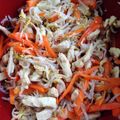 ANJINHA's cooksnap of when they made もやしと高野豆腐の酢の物.