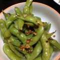 0127mayu's cooksnap of when they made ☆枝豆のガーリック・ペパー炒め☆.