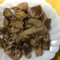 gingin502's cooksnap of when they made 茄子と豚肉の梅肉炒め.