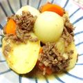 ☆ももぴ☆'s cooksnap of when they made ひき肉じゃが.