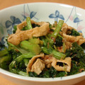 ねずみこ's cooksnap of when they made ■薄あげと菜の花の簡単炒め■.