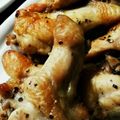 garden母's cooksnap of when they made 鶏手羽元のレモン焼き.