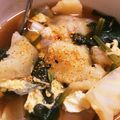 minimum13's cooksnap of when they made 春キャベツと卵のすいとんお味噌汁.