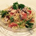 よcco's cooksnap of when they made 夏バテに☆冷しゃぶパスタサラダ.