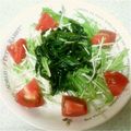 クックM7YXSD☆'s cooksnap of when they made わかめと水菜とトマトのサラダ.