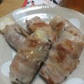 morio28's cooksnap of when they made 梅でさっぱり☆長芋と大葉の肉巻き.
