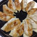 h0shi's cooksnap of when they made 手作り餃子.