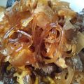 みい５２１２'s cooksnap of when they made すき焼きの次の日の牛丼.