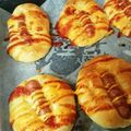 よんよん0108's cooksnap of when they made HBで簡単☆全粒粉のウインナーパン.