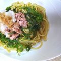 チョッパーﾏﾏ's cooksnap of when they made ヘルシー☆大葉とツナのおろしスパゲッティ.