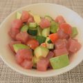 mimioui＊'s cooksnap of when they made お野菜ごろごろ♪マグロとアボカドのサラダ.