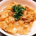 Ｓuuu's cooksnap of when they made ◆やみつき豚バラ丼♪◆.