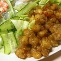 のんのんSTELLA's cooksnap of when they made 最高おつまみ❤軟骨の唐揚げ☆スイチリ和え.