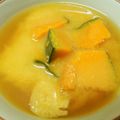 TYSK's cooksnap of when they made かぼちゃたっぷりの味噌汁.