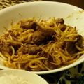 Mi7kuma's cooksnap of when they made ハマる味＊もやしと鶏レバーのカレー炒め.