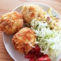 MManzsimsc's cooksnap of when they made コーンとツナのポテトコロッケ.