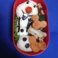 にゃほママ's cooksnap of when they made キャラ弁オラフ.