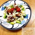 はらぺこあお's cooksnap of when they made タルタルソースがけ☆チキン南蛮風サラダ.