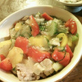 障り熊猫's cooksnap of when they made ダイエットレシピ豚と夏野菜の柚子胡椒炒め.