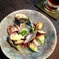 PAM's cooksnap of when they made ✿あさりの酒蒸し♪レンジで簡単✿.