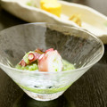 gingamom's cooksnap of when they made タコとみぞれきゅうりの酢の物.