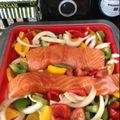 あいらマミー♡'s cooksnap of when they made サーモンと野菜のオーブン焼き.