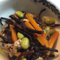 娘にゃんこ's cooksnap of when they made 我が家の定番★ひじきの煮物.