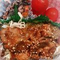 ケロロけろけろ's cooksnap of when they made 野菜もガッツリ!!豚こまゴマみそ炒め☆.