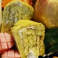クックLM6F92☆'s cooksnap of when they made お弁当＊卵焼きと揚げない竹輪フライ＊.