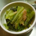 umizora's cooksnap of when they made ゴハンがススム美味しすぎる小松菜の和え物.