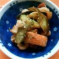 たかはしR's cooksnap of when they made パンの耳とエリンギのニンニク炒め.