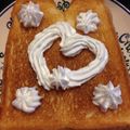 さぼさぼサボ's cooksnap of when they made 食パンに生クリーム！.