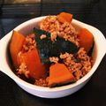 いちごクック's cooksnap of when they made かぼちゃと鶏挽き肉煮.