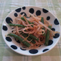 オレンジリング's cooksnap of when they made もやしといんげんの胡麻和え.