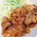 アゲハ65's cooksnap of when they made タレがよく絡むカフェ風しょうが焼き☆.