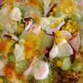 わたるんママ's cooksnap of when they made ピザ☆2種（ベーコン＆シーフード）.