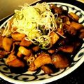 yukipanmen's cooksnap of when they made 豚肉の茄子エリンギ豆板醤炒め.