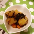 ゆきうさぎ418's cooksnap of when they made 新じゃがとひじきの煮物.
