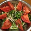 かめのたろう's cooksnap of when they made 春菊と玉ねぎのサラダ.
