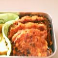 パピヨーグルト's cooksnap of when they made お弁当シリーズ、豚肉とキムチの唐揚げ団子.