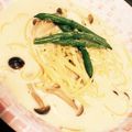 酔うまで飲みたいママ's cooksnap of when they made お味噌汁の残り物シリーズ-クリームパスタ.