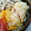 くまちーこ's cooksnap of when they made ハムエッグ風☆チーズ入り目玉焼き.