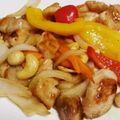 ああーちゃｎ's cooksnap of when they made 鶏肉とパプリカのカシューナッツ炒め★.