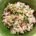 2michi's cooksnap of when they made 三つ葉とゆかりのおにぎり。.