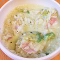 mifinosuke's cooksnap of when they made アボカドとチーズのクリームリゾット.