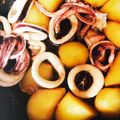 クックM1LMAB☆'s cooksnap of when they made いかとじゃがいもの煮物.