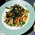 クックDIVLN0☆'s cooksnap of when they made ダイエットメニュー☆きのこと納豆の満腹パスタ.