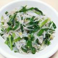 ぴーなっしー's cooksnap of when they made レンジで簡単！もやしとニラのナムル.